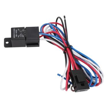 Imagem de KIT DE Termostato DE Ventilador DE Resfriamento Elétrico 175 a 185 Fahrenheit 40A NPT 3/8N ENGENHA FIELAÇÃO DE TRANHA DE TRANSELHO KIT DE FIAÇÃO