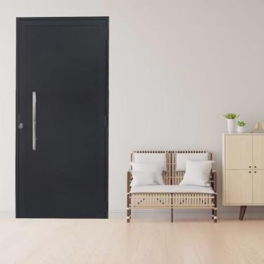 Imagem de Porta Lambril de Alumínio 210 x 90cm com Puxador Linha Veneza Lado Direito