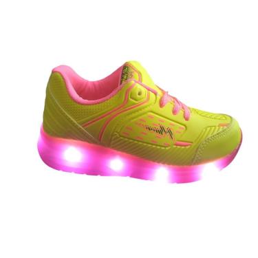 Imagem de Tênis Mini-Pé Infantil Com Rodinha E Luzes De Led MP1721R Cor:;Tamanho:36-Unissex