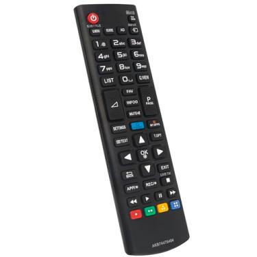 Imagem de Beyution AKB74475404 Controle remoto de substituição compatível com LG LCD Smart TV AKB74475404 AKB75055702 60UF695V 49UF695V 42LF580V 32LF580V 28LF491U