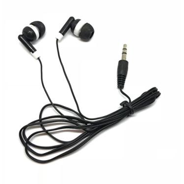 Imagem de Fones de ouvido TFD Supplies atacado volume pacote com 200 para iPhone, Android, MP3 Player - Preto