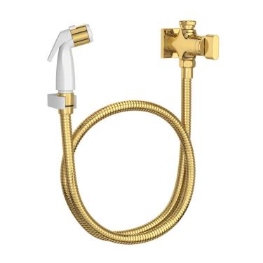 Imagem de Ducha Higiênica Deca Polo 1984.gl33.act Com Registro E Derivação Gold