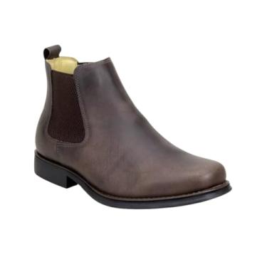 Imagem de Botina Capiau Angus Anatomic Confort Gel Flex (Castanho, BR, Adulto, Numérico, 38)