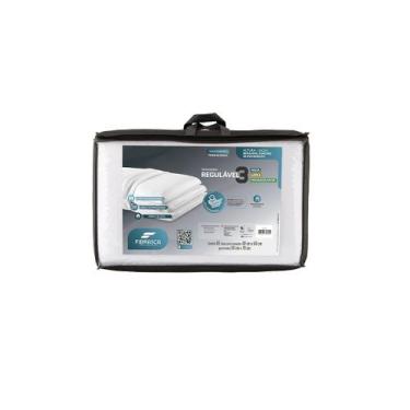 Imagem de Travesseiro Regulável 3 Fibrasca Nasa Viscoelástico Látex E Gomos Mass