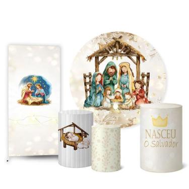 Imagem de Trio Capas Cilindro + Painel Redondo + Lateral Natal - Fadrix, K2NAT00