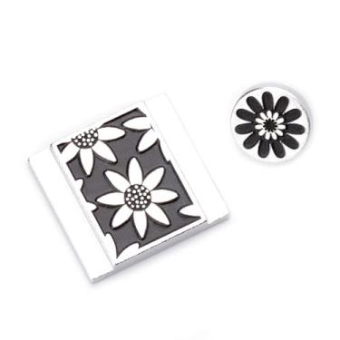 Imagem de DBZZ Botão de liberação suave da câmera, botão do obturador para Fujifilm X100VI X100V X-E4 X-E3 X-T5 X-T4 X-T3 X-T30 II X-T20 X-PRO3 (conjunto de margarida preta)