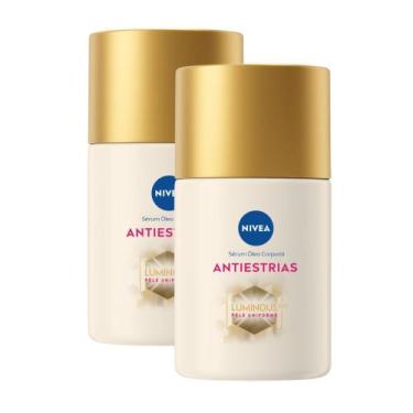 Imagem de Kit 2 Sérum Corporal Nivea Óleo Antiestrias Luminous 630 com 100ml