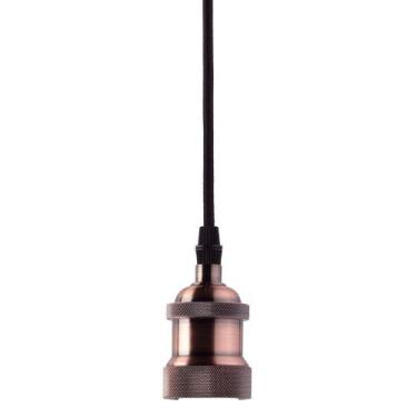 Imagem de Pendente Taschibra Dot Metal Indie E27 Bivolt Cobre