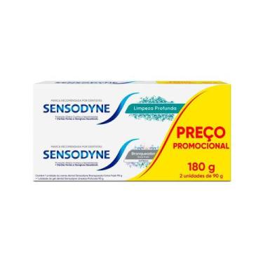 Imagem de Gel Dental Sensodyne Limpeza Profunda e Sensodyne Branqueador Extra Fr