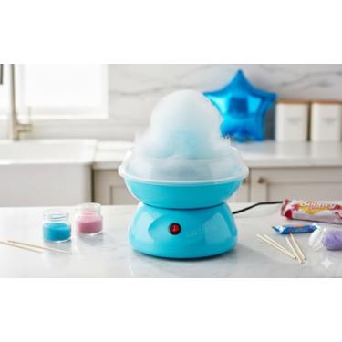 Imagem de Mini Máquina De Algodão Doce 110v/220v, Fabricante Caseiro de Marshmallow para Crianças, Máquina Elétrica de Marshmallow (Rosa,110V Plug)