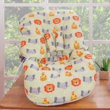 Imagem de Capa de Bebê Conforto Safari - Miguel Baby, Verde Claro