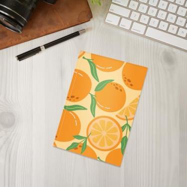 Imagem de Caderno Oranges, caderno A5 para anotações de escritório, agenda de 21 x 14,7 cm, agenda de viagem