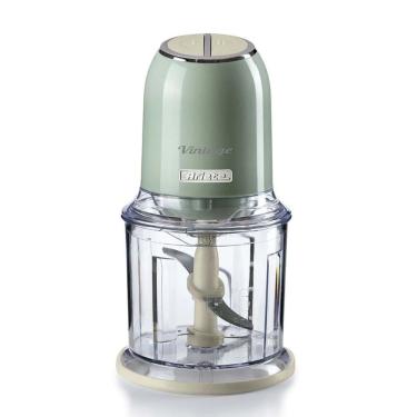 Imagem de Triturador De Alimentos Ariete Vintage Verde 250w 2 Velocidades 110v - Linha Retrô Modelo 438