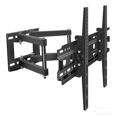 Imagem de Suporte Articulado de Parede para TV 32 a 80 Polegadas, Movimento Multiarticulado com Ajuste Completo, Compatível com TVs Planas e Curvas, Suporta até 60kg, Certificação de Segurança