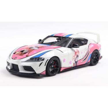 Imagem de OPO 10 - Miniature car Compatible with Toyota GR Supra SOLIDO Works ITASHA White 2024-1:18 Solido - 1809008