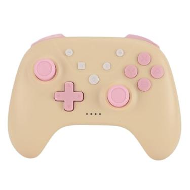 Imagem de Generic Controlador de Jogo, Motores de Vibração Dupla 6 Eixos Giroscópio Profissional Suporta Turbo Burst Gamepad Sem Fio para Acessórios de Jogo (#12)