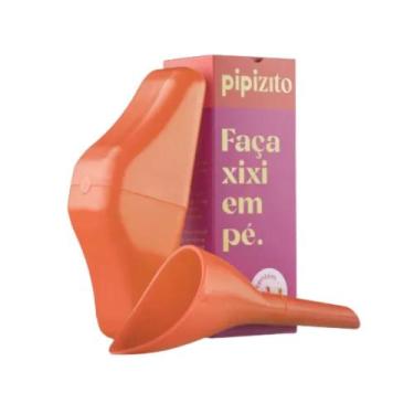 Imagem de Pipizito Funil Urinário Reutilizável Escolher Cr Laranja 1Un