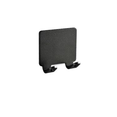 Imagem de Suporte para navalha de barbear multifuncional masculino, gancho de armazenamento para barbeador, prateleira de parede, rack de barbear, banheiro, cozinha, acessórios organizadores, preto, 1