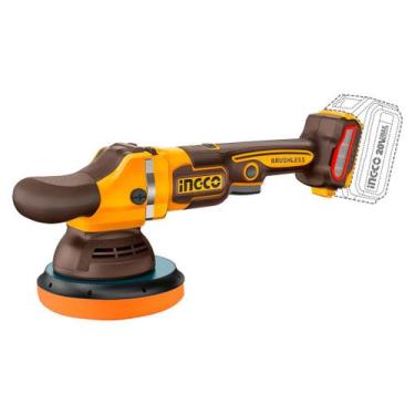 Imagem de Politriz Roto-Orbital INGCO 6'' Bl Bateria 20V P20S