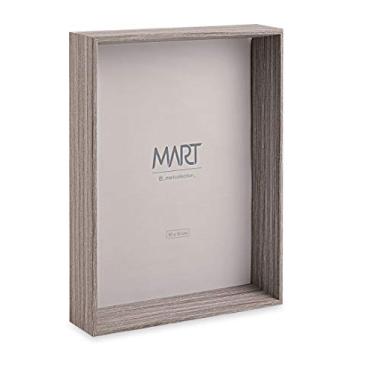 Imagem de Porta Retrato Em Mdf - 10x15 Mart Cinza