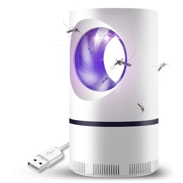 Imagem de Luz Mosquiticida LED Foto catalítica Elétrica Matamoscas com Energia USB para Humanos e Pets Sem Químicos ou Radiação Silenciosa Sensor de Controle po