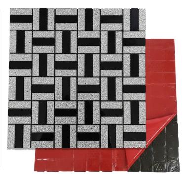 Imagem de Pastilha Vidro Adesiva Brilhante Cozinha Banheiro Salao Casa Decoracao