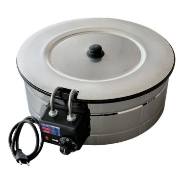 Imagem de Fritadeira Elétrica Industrial Tacho 10L Esmaltado Com Tampa 220V