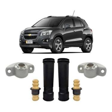 Imagem de Par Kit Batente Coifa Coxim Traseiro Tracker 2016 2017 2018