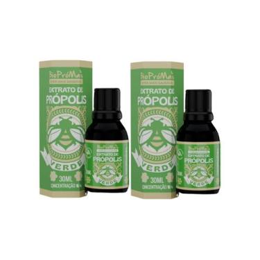 Imagem de Kit 02 Extratos de Própolis Verde 30ml cada Bio ProMais
