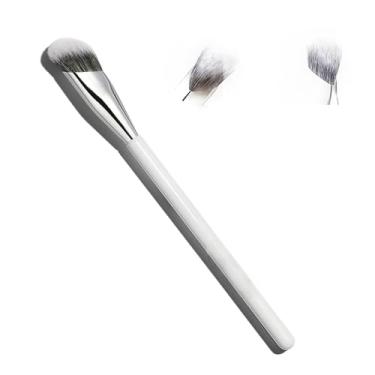 Imagem de Pincel de corretivo angular, pincel de mistura facial de precisão para maquiagem sob os olhos e aplicação de base pequena (pincel corretivo 193)