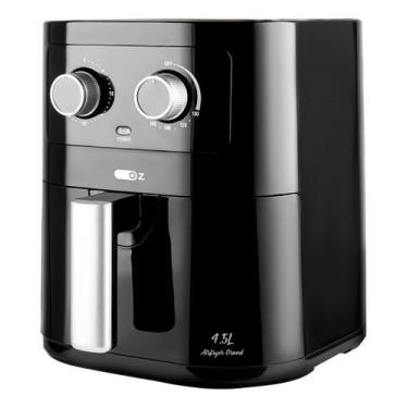 Imagem de Fritadeira Sem Óleo Elétrica Air Fryer 4,5l Preto 1500w Fr4000 Oz Cest