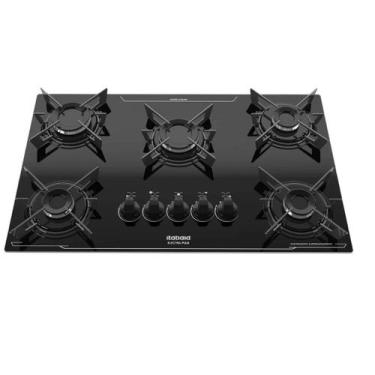 Imagem de Cooktop Itatiaia Electra Plus 5 Bocas Preto Bivolt 127V 220V com Acend