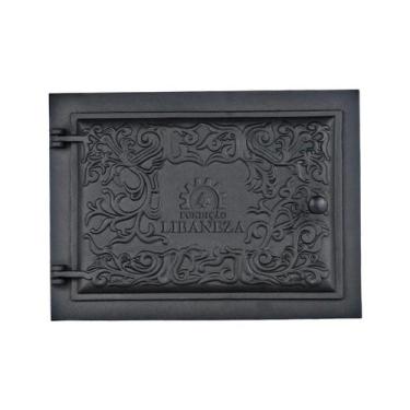Imagem de Porta Forno Ferro Fundido 28,5x33,5cm - Modelo Libaneza P