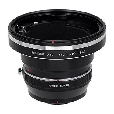 Imagem de Adaptadores de montagem de lente Fotodiox Pro, lentes de montagem Bronica GS-1 (PG) para adaptador de câmera sem espelho Fujifilm série X - se encaixa em corpos de câmera de montagem X, como X-Pro1, X-E1, X-M1, X-A1, X- E2, X-T1