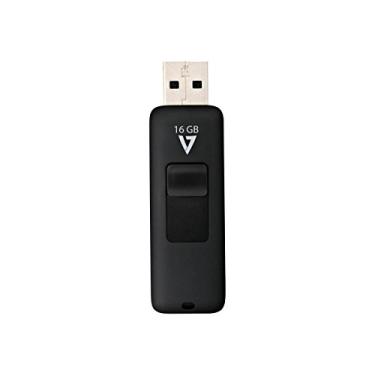 Imagem de V7 8GB USB 2.0 Flash Drive, USB 2.0, Preto, 16GB