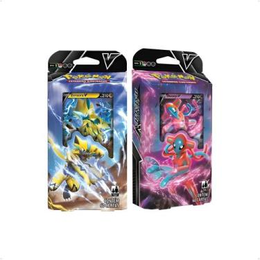 Jogo de Cartas Pokemon Go Starter Deck Batalha V Copag - Deck de Cartas -  Magazine Luiza