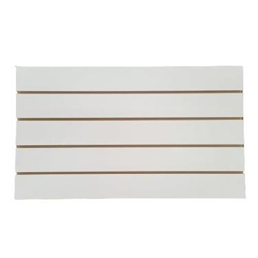 Imagem de Painel Canaletado Statwall Branco De 87x51cm Mdf 18mm