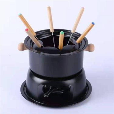 Imagem de Fondue Aço Jogo Com 11 Peças Preto Ferimte Fd0680