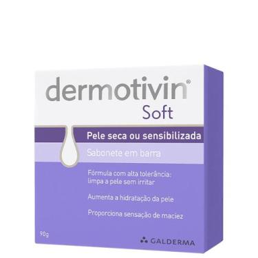 Imagem de Dermotivin Soft - Sabonete Em Barra Facial 90G