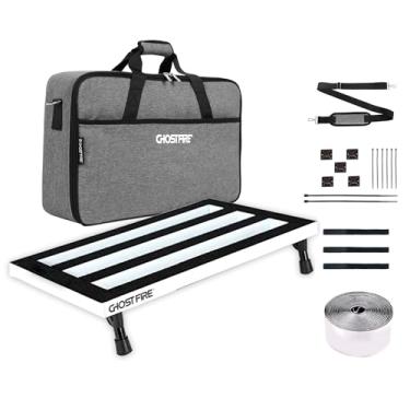 Imagem de Placa de Pedal de Guitarra Ghost Fire Liga de Alumínio 1,76IB Super Efeito de Luz 19,8" x 11,5" com Bolsa de Transporte, SPL-04W