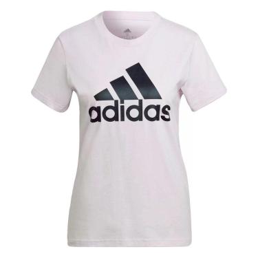 Imagem de Camiseta Adidas Logo Feminino - Rosa