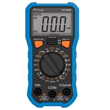 Imagem de Multimetro Digital Minipa Et-1100B True Rms Profissional