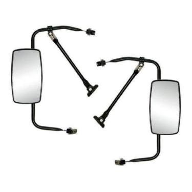 Imagem de Espelho Retrovisor Vw Kombi (Adaptação) Completo Plano Par - Bepo