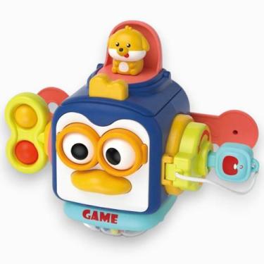 Imagem de Brinquedo Caixa De Atividades Sensoriais Para Bebê Aprendizado e Diver