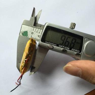 Imagem de 2 Baterias 3,7v 2000 Mah 10mm Espessura(grossa) Gr - bgb