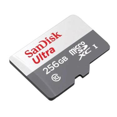Imagem de Cartão de memória SanDisk 256GB Ultra microSDXC UHS-I com adaptador, 1