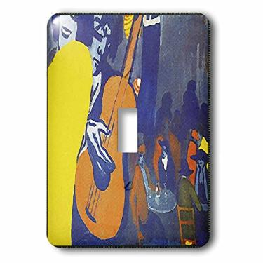 Imagem de 3dRose lsp_50930_1 Salvador Dali pintura cena em um interruptor de interruptor de cabaret