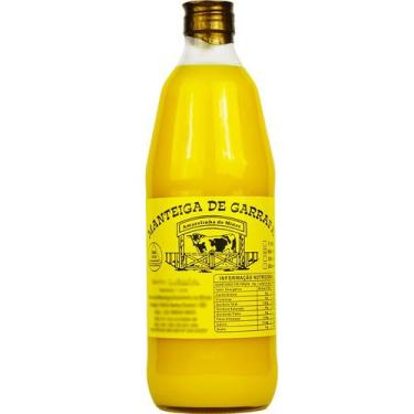 Imagem de Manteiga De Garrafa Pura Clarificada Sem Sal 600ml - Amarelinha de Min