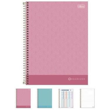 Imagem de Caderno Espiral Executivo 80F CD Organizer Secretaria - Tilibra
