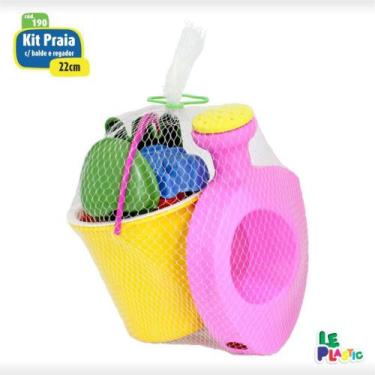 Imagem de Baldinho de Praia KIT Completo com Acessórios - Leplastic